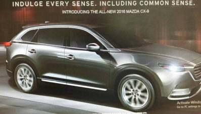 Mazda CX-9 2016 Bocor di Internet Sebelum Penampilan Perdananya, Pakai Mesin SkyActiv Turbo!