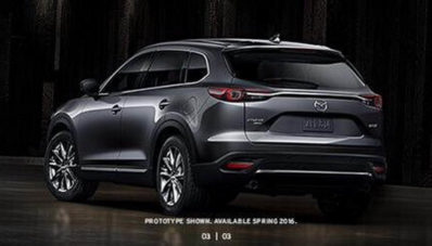 Mazda CX-9 2016 Bocor di Internet Sebelum Penampilan Perdananya, Pakai Mesin SkyActiv Turbo!