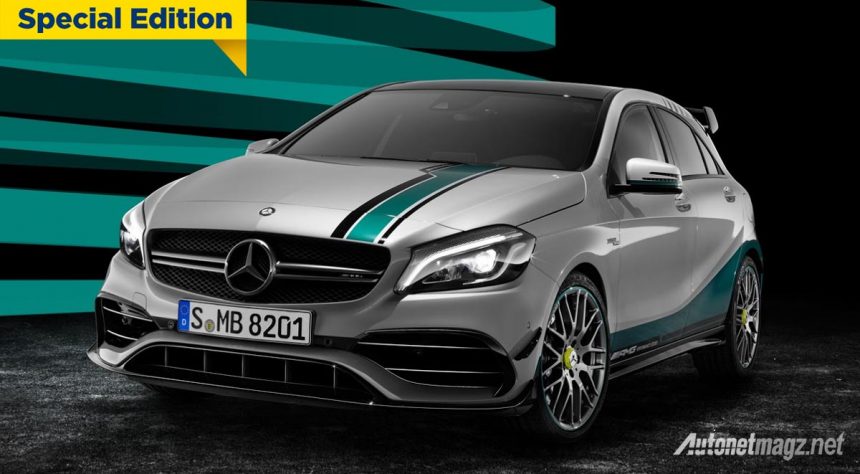 Rayakan Kesuksesan di Balap F1, Mercedes Benz Rilis A45 AMG Petronas 2015 World Champion Edition Rayakan Kesuksesan di Balap F1, Mercedes Benz Rilis A45 AMG Petronas 2015 World Champion Edition