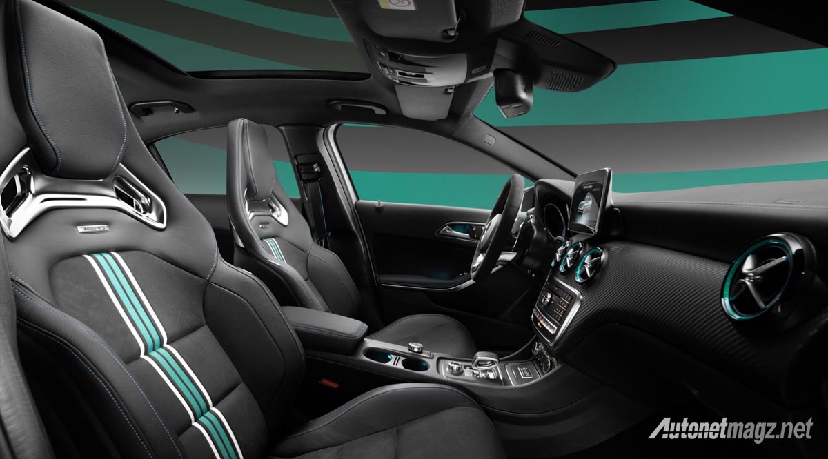 mercedes benz a45 amg petronas 2015 world champion edition interior