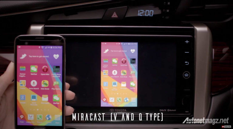 Miracast toyota camry