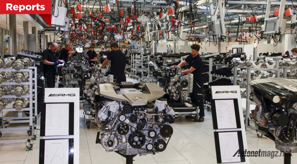 Berita, pabrik mesin mercedes benz amg: Mercedes Benz Panen Besar : Produksi Mesin Kencang Berlabel AMG Ditingkatkan