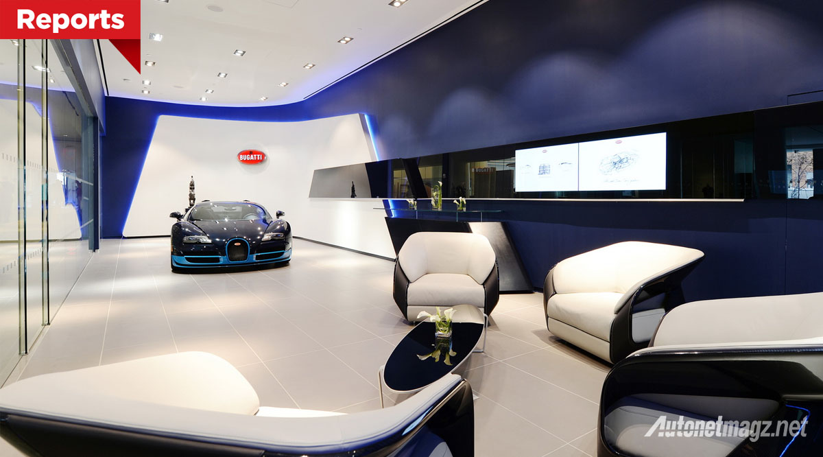 Berita, showroom bugatti: Persiapkan Kedatangan Chiron, Bugatti Buat Showroom Baru