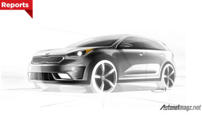 Sketsa KIA Niro Crossover Versi Produksi Diumumkan, Pakai Mesin 1.600 cc Plus Hybrid Sketsa KIA Niro Crossover Versi Produksi Diumumkan, Pakai Mesin 1.600 cc Plus Hybrid