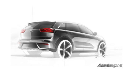 Sketsa KIA Niro Crossover Versi Produksi Diumumkan, Pakai Mesin 1.600 cc Plus Hybrid Sketsa KIA Niro Crossover Versi Produksi Diumumkan, Pakai Mesin 1.600 cc Plus Hybrid