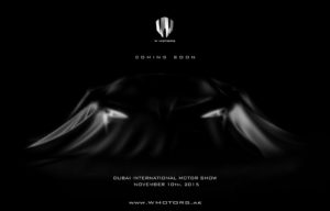 W Motors Sebar Teaser Hypercar Baru Setelah Lykan Hypersport, Namanya Fenyr Supersport