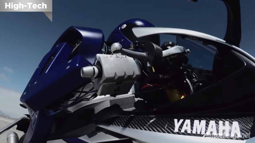 Hi-Tech, yamaha-motobot-throttle: Yamaha Mencoba Membuat Robot Yang Bisa Melampaui Valentino Rossi