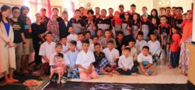 Yayasan Yatim Piatu Ar-Rasyid Subang dikunjungi Honda Brio Community Bekasi