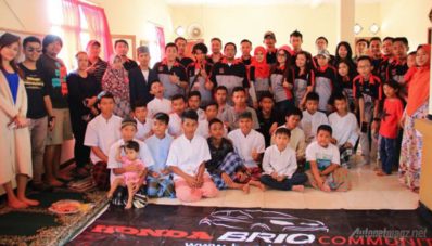 Honda Brio Community Bekasi Touring Charity ke Lembang Honda Brio Community Bekasi Touring Charity ke Lembang