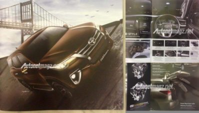 Brosur Toyota All New Fortuner Indonesia Bocor Halus Brosur Toyota All New Fortuner Indonesia Bocor Halus
