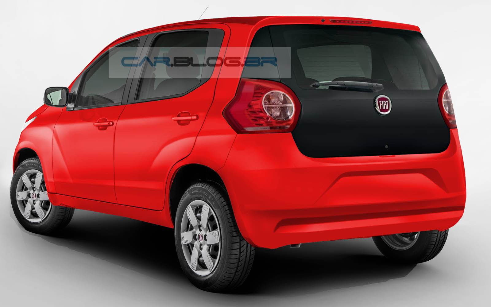 Berita, fiat mobi x1h rear: Prototipe Fiat X1H Akan Diberi Nama Baru Saat Diluncurkan, Namanya Fiat Mobi!