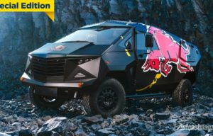Red Bull Membangun Land Rover Dengan Desain Ala Pesawat Tempur F-22 Raptor Red Bull Membangun Land Rover Dengan Desain Ala Pesawat Tempur F-22 Raptor