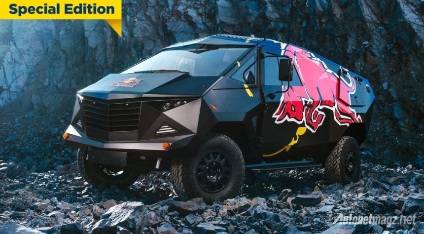 Red Bull Membangun Land Rover Dengan Desain Ala Pesawat Tempur F-22 Raptor Red Bull Membangun Land Rover Dengan Desain Ala Pesawat Tempur F-22 Raptor