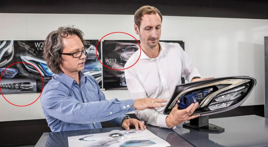 Wajah Mercedes Benz E-Class 2017 Muncul Sebagai Cameo Pada Beberapa Foto Resmi