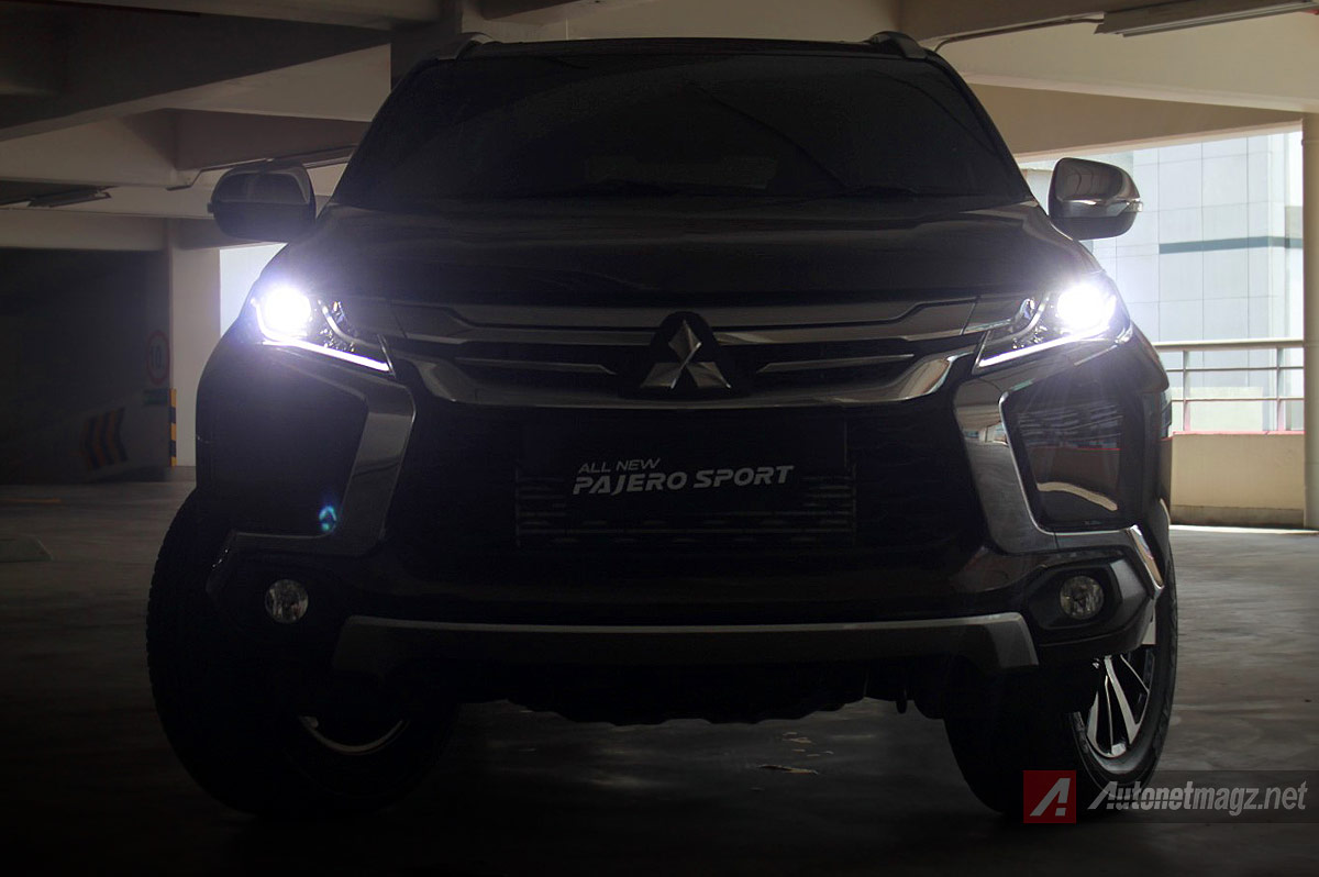 Berita, Lampu LED dan Projector Headlamp Pajero Sport 2016 baru: First Impression Review Mitsubishi All New Pajero Sport Indonesia, Part 2 : Interior