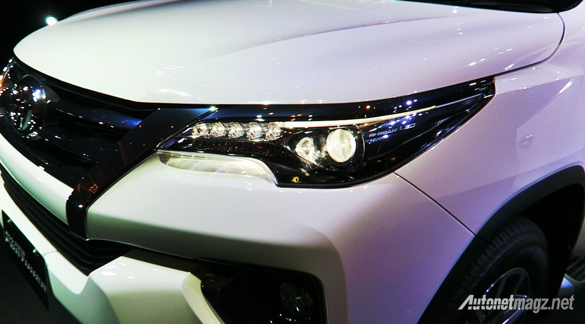 Berita, headlamp led toyota fortuner 2016 indonesia: First Impression Review Toyota Fortuner 2016 Indonesia