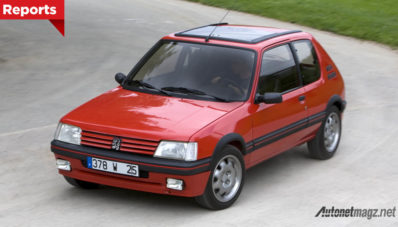 Peugeot 205 GTi Dinobatkan Sebagai Hot Hatchback Terhebat Sepanjang Masa Peugeot 205 GTi Dinobatkan Sebagai Hot Hatchback Terhebat Sepanjang Masa