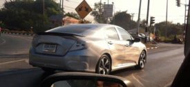 Honda Civic Sedan Terpantau Sedang Uji Coba Di Thailand