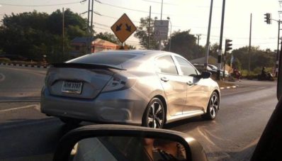 Honda Civic Sedan Terpantau Sedang Uji Coba Di Thailand