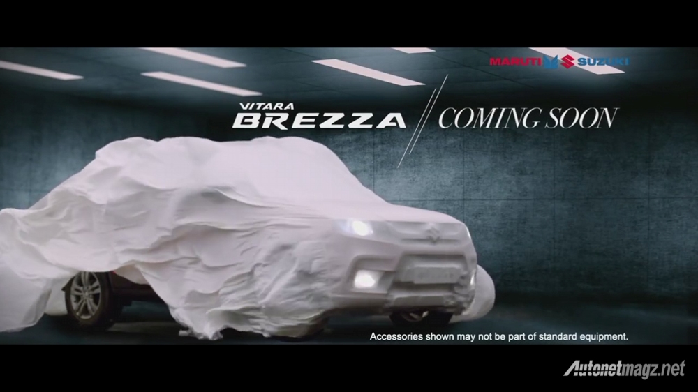 International, suzuki-vitara-brezza-teaser: Suzuki Vitara Brezza India Diwacanakan Ekspor, Indonesia?