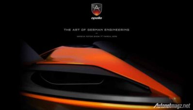 Gumpert Ganti Nama Menjadi Apollo, Debut Pertama di Geneva