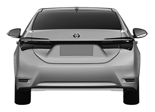 Berita, toyota corolla facelift back: Wujud Toyota Corolla Facelift Beredar Lagi di Internet!