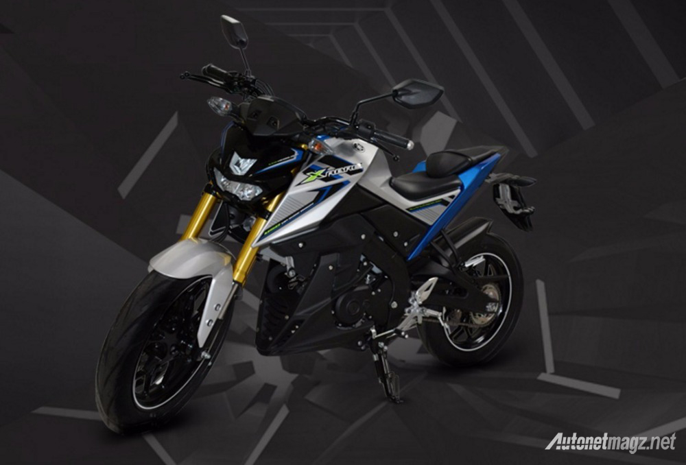 Motor Baru, yamaha-xabre-150-warna-biru: Yamaha Luncurkan Yamaha Xabre 150, Mesin 150cc Rasa Big Bike