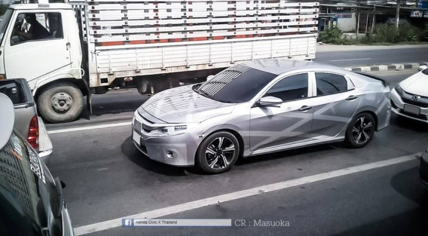 Honda New Civic Kembali Terpantau Di Jalanan Thailand Honda New Civic Kembali Terpantau Di Jalanan Thailand