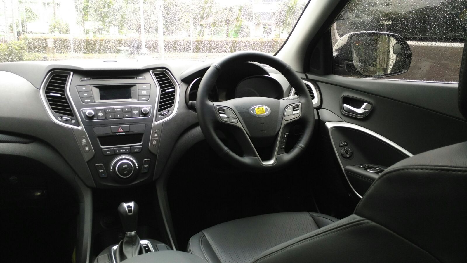 Hyundai Santa Fe Interior Facelift 2016
