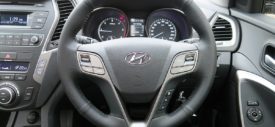 Interior dashboard Hyundai Santa Fe facelift baru 2016