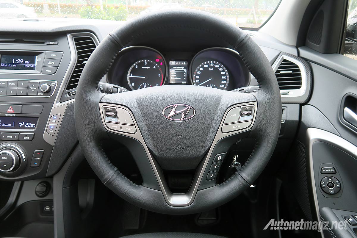 Berita, Interior Hyundai Santa Fe facelift 2016: Preview Hyundai Santa Fe Facelift 2016 Indonesia
