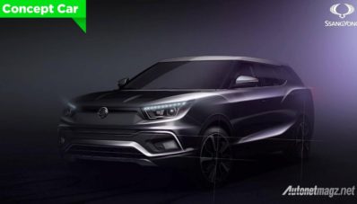Teaser Ssangyong XLV 7-Seater Terkuak Sebelum Geneva Motor Show