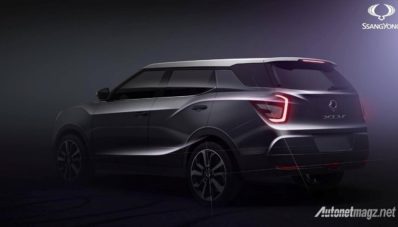 Teaser Ssangyong XLV 7-Seater Terkuak Sebelum Geneva Motor Show