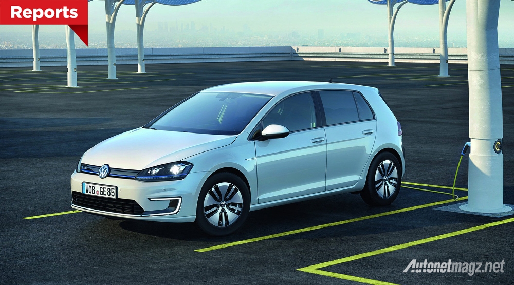 Hi-Tech, VW-e-Golf-front: VW Tertarik Garap Mobil Listrik Baru Menandingi Chevy Bolt