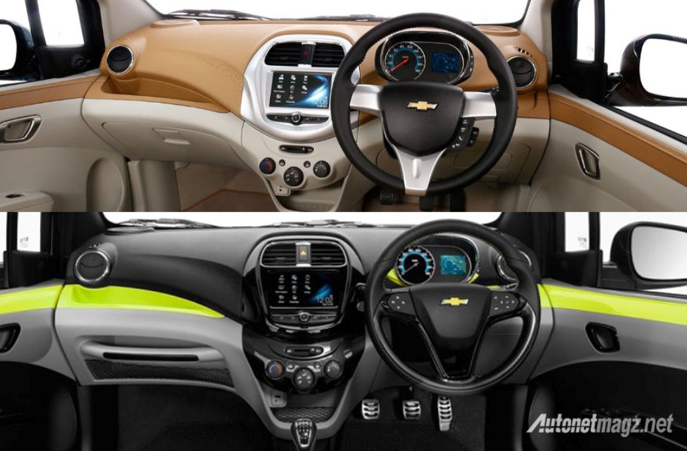 Chevrolet, chevrolet-essentia-beat-activ-2016-dashboard: Chevrolet Beat Activ dan Essentia Diperkenalkan di India