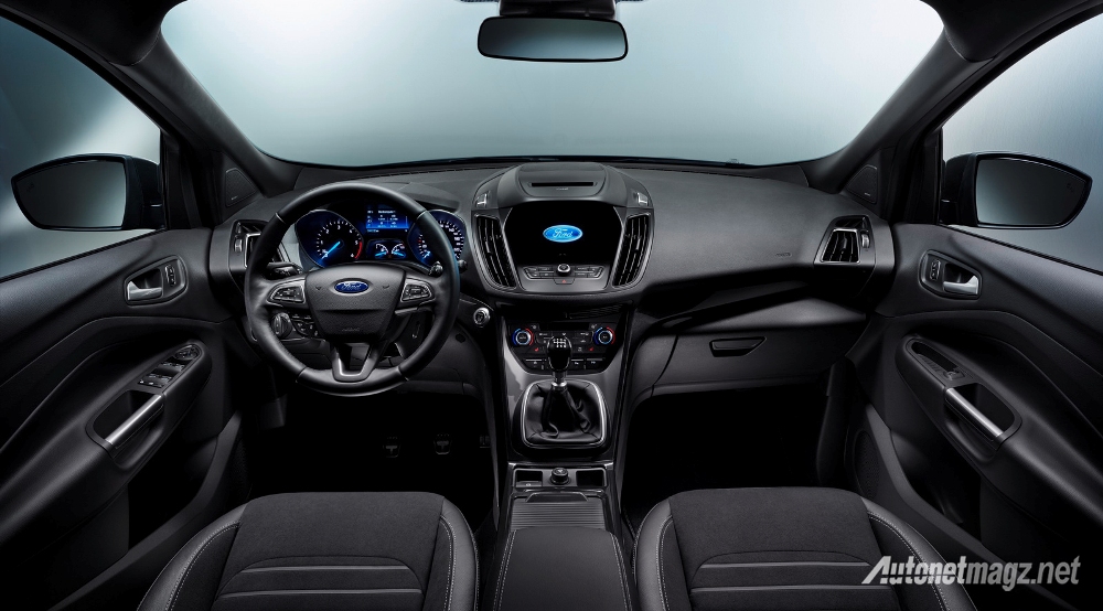 Ford, ford-kuga-facelift-2016-dashboard: Ford Kuga Facelift Tampil Dengan Diesel 1.5-liter 120 hp