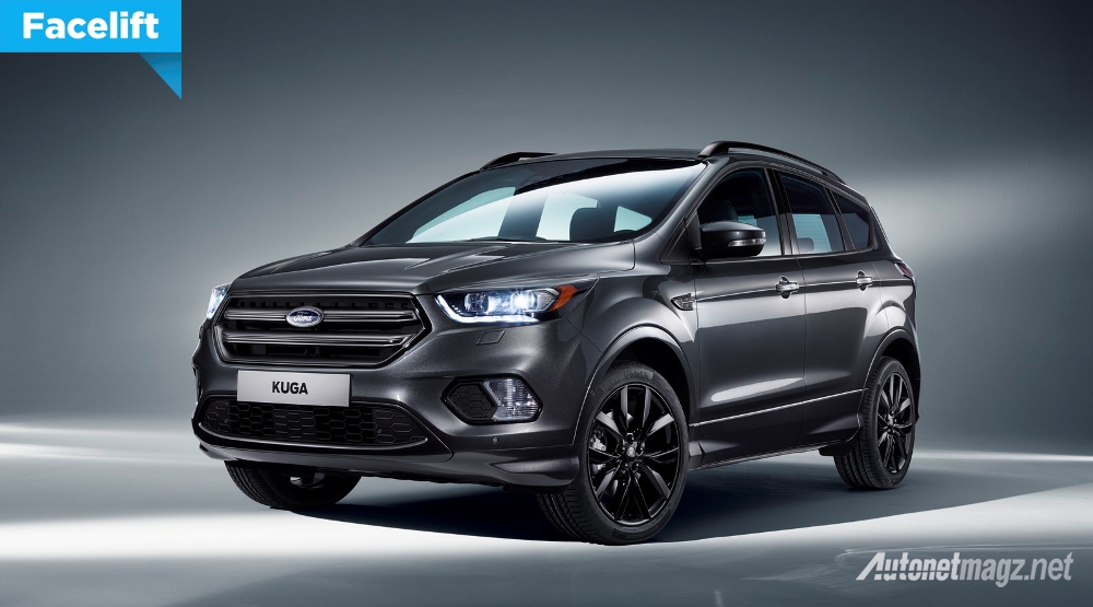 Ford, ford-kuga-facelift-2016-front: Ford Kuga Facelift Tampil Dengan Diesel 1.5-liter 120 hp