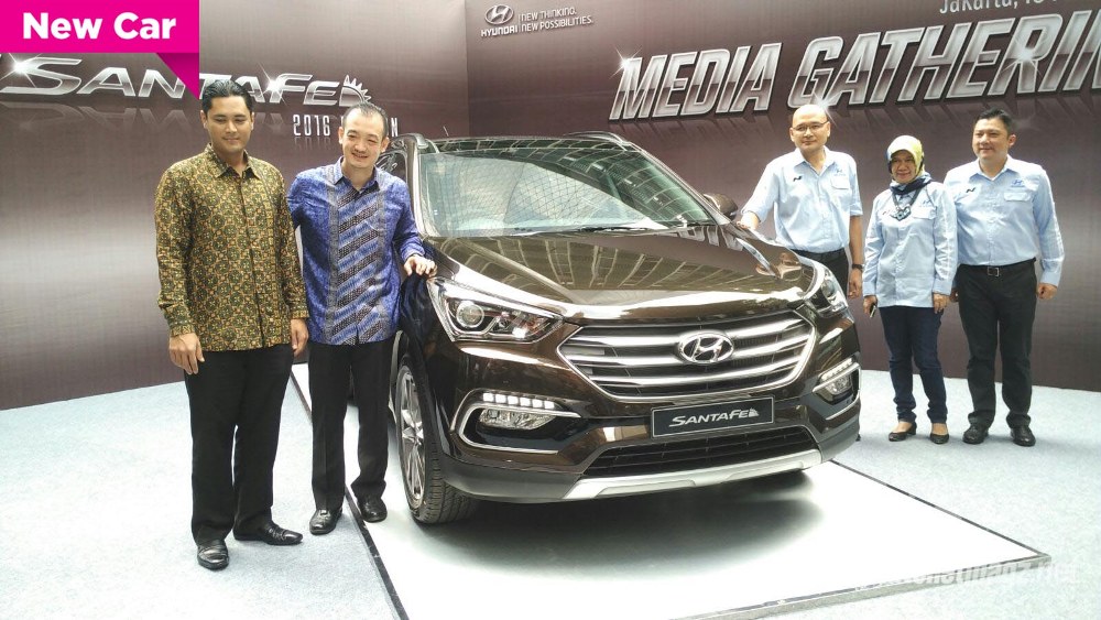 Hyundai, hyundai-santa-fe-facelift-2016-indonesia-diluncurkan: Hyundai Santa Fe Facelift 2016 Akhirnya Diluncurkan Di Indonesia
