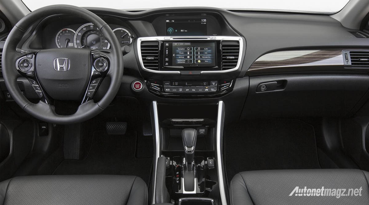 Berita, interior honda accord facelift: Honda Accord Facelift Meluncur 25 Februari di Thailand
