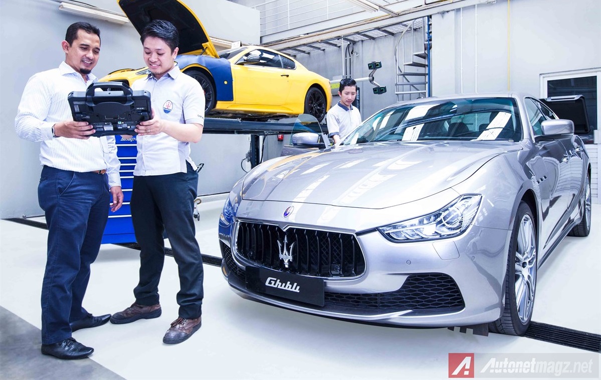 Berita, maserati excellence check up: Maserati Excellence Check-Up Pastikan Mobil Konsumen Maserati Indonesia Terawat Baik