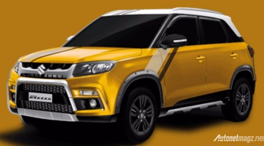 Suzuki Vitara Brezza Diperkenalkan Di New Delhi Auto Show Suzuki Vitara Brezza Diperkenalkan Di New Delhi Auto Show