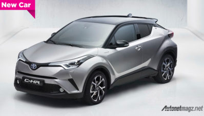 Inilah Toyota C-HR 2017 Versi Produksi, Ganteng dan Eksentrik!