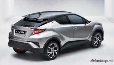 Inilah Toyota C-HR 2017 Versi Produksi, Ganteng dan Eksentrik!