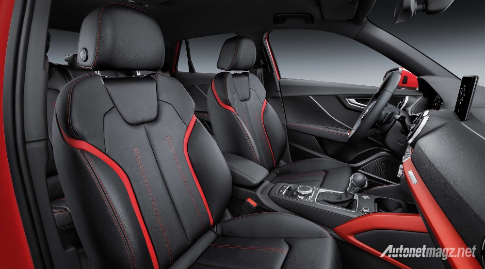 Audi, AUDI-Q2-2016-interior: Audi Q2 Tampil Sebagai Penantang di Kelas Compact Crossover
