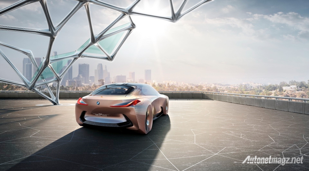 BMW, BMW-Vision-Next-100-2016-back: BMW Vision Next 100, Konsep Mobil 100 Tahun Mendatang ala BMW