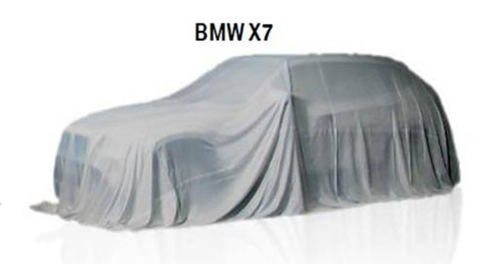 BMW, BMW-X7-launching-in-2019: BMW X7 Tertutup Cover Semi Transparan, Akan Dibuka Pada 2019