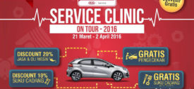 KIA Service Clinic on Tour 2016 Hadir Lagi, Mari Rawat Mobilmu!