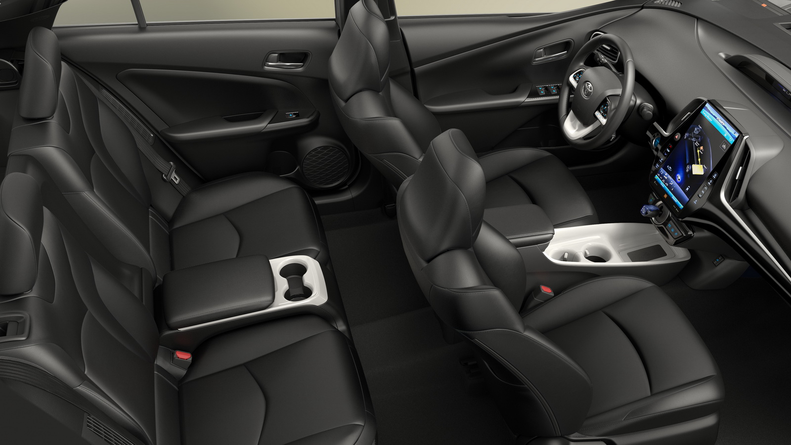 International, Toyota-Prius-PHEV-cabin: Toyota Prius Prime Tampil Bersolek Di New York Auto Show