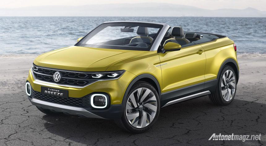 Volkswagen T-Cross Breeze, Mobil SUV Pertama VW dengan Atap Terbuka