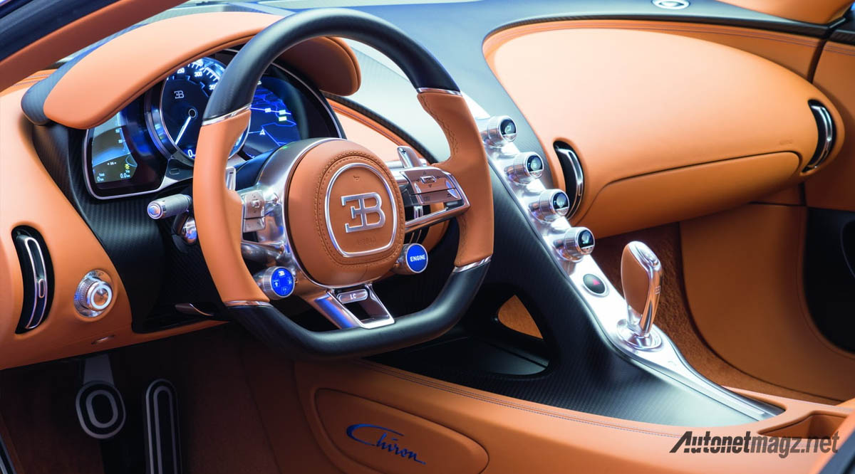 Berita, bugatti chiron interior: Bonjour Hypercar : Bugatti Chiron Akhirnya Resmi Meluncur!